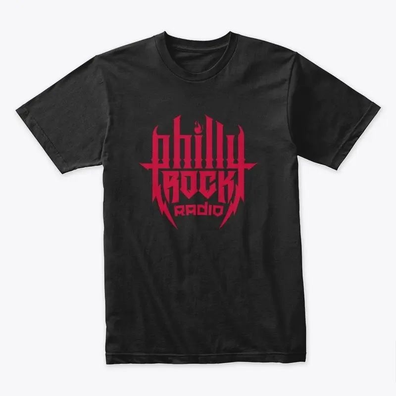 Philly Rock Radio Red Logo T-Shirt